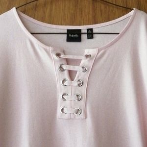 NWT, Rafaella, short sleeve top